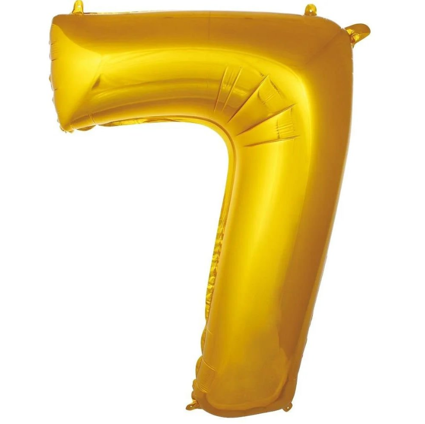 Folyo Balon Gold 7 40 İnç 100 Cm